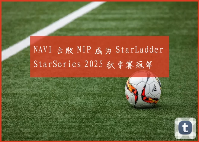 NAVI 击败 NIP 成为 StarLadder StarSeries 2025 秋季赛冠军